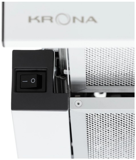 Вытяжка Krona KAMILLA T 600 WHITE (1 мотор) preview 9