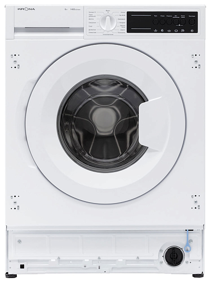 Встраиваемая стиральная машина Krona ZIMMER 1400 8K WHITE preview 1
