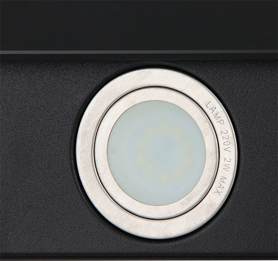 Вытяжка Krona KIRSA 600 black/black glass sensor preview 2