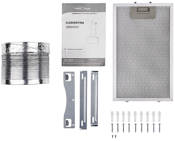 Вытяжка Krona CLEMENTINA 600 WHITE SENSOR preview 4
