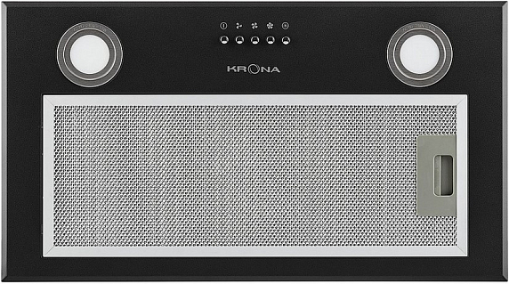 Вытяжка Krona AMBRA 600 black PB preview 5
