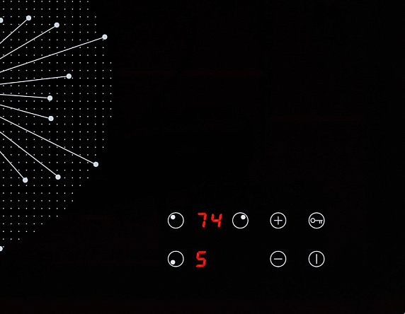 Варочная панель Krona INIZIO 45 BL preview 2