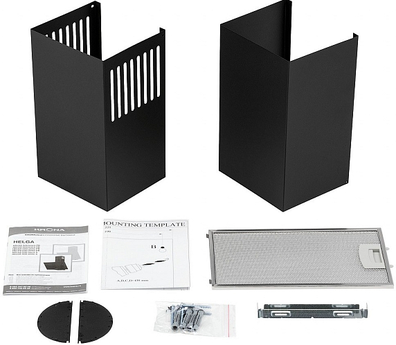 Вытяжка Krona HELGA 600 black S preview 8