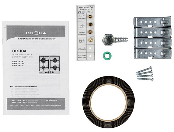 Варочная панель Krona ORTICA 60 WH preview 3
