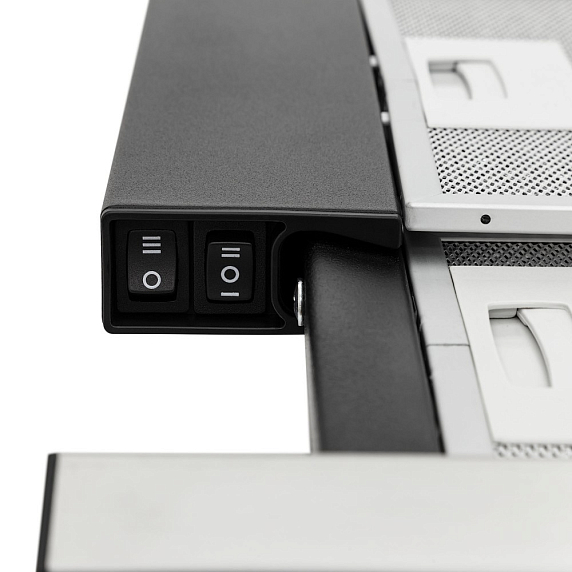 Вытяжка Krona KAMILLA SLIM 600 BLACK/INOX (1 мотор) preview 2
