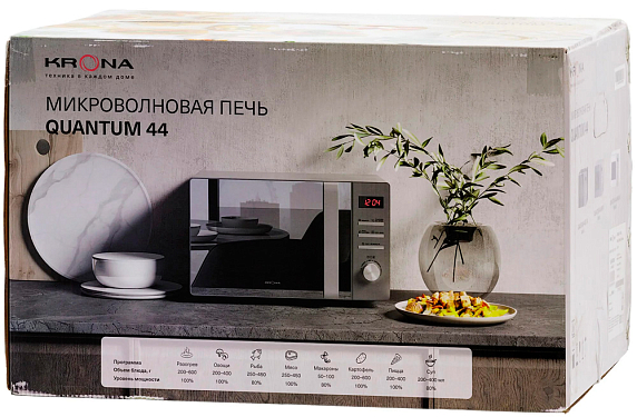 Микроволновая печь Krona QUANTUM 44 BL/IX preview 10