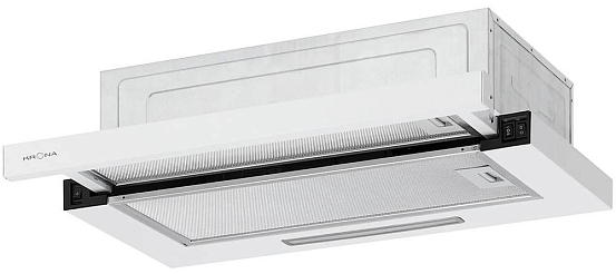 Вытяжка Krona KERRY E 600 WHITE PB V2 preview 1