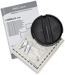 Вытяжка Krona KAMILLA SLIM 500 INOX/INOX (1 мотор)