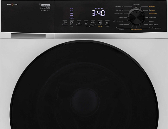 Стиральная машина Krona RHENE MAX WHITE 1400 9K WM preview 7