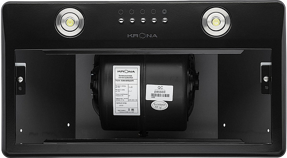 Вытяжка Krona RUNA 600 BLACK PB preview 6