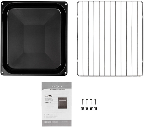 Духовой шкаф Krona MARMO 45 BL preview 13