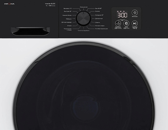 Отдельностоящая стиральная машина KRONA RHENE WHITE1000 6K WM preview 6