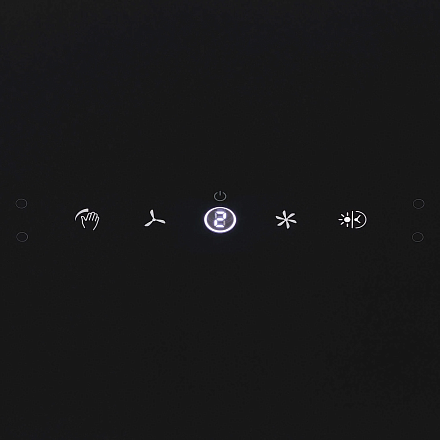 Наклонная вытяжка KRONA BELINDA 600 black SGC max preview 7