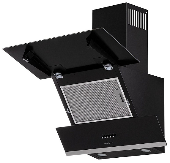 Вытяжка Krona IRIDA 600 BLACK PB preview 2