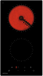 Варочная панель Krona ZAUBER 30 BL TK