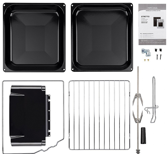 Духовой шкаф Krona STRETTO 45 BL preview 7