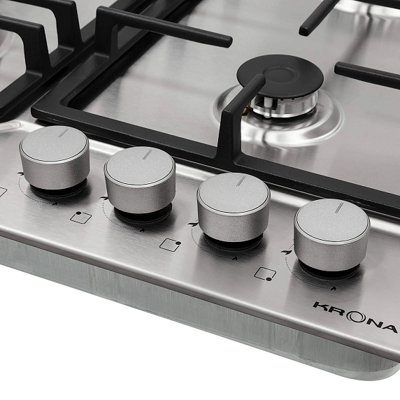 Газовая варочная панель Krona NEBEL 60 IX W preview 5
