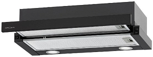 Вытяжка Krona KAMILLA T 600 BLACK (1 мотор)