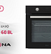 Обзор духового шкафа Krona BEATO 60 BL