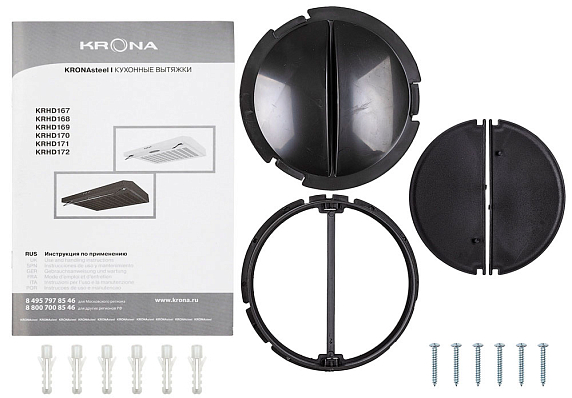 Вытяжка Krona OSTEN 500 INOX PB preview 13