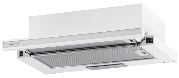 Вытяжка Krona KAMILLA 600 GLASS WHITE (2 мотора) preview 1