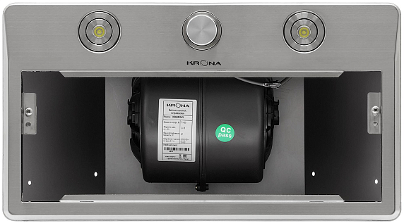 Вытяжка KRONA SVEN 600 inox one knob preview 3