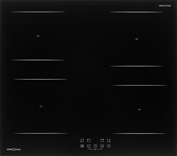 Варочная панель Krona REMO 60 BL preview 1