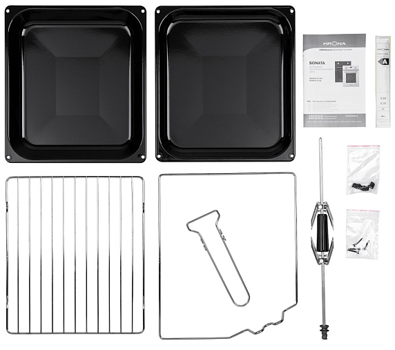 Духовой шкаф Krona SONATA 45 BL preview 7