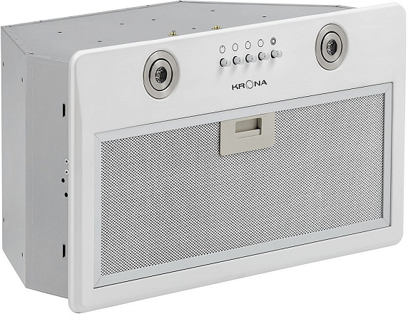 Вытяжка Krona RUNA 600 WHITE PB preview 2