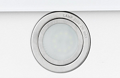 Вытяжка Krona KIRSA 600 white/white glass sensor