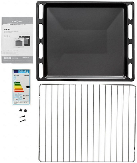 Духовой шкаф Krona LINEA 60 BL preview 6