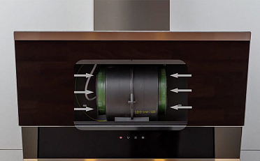 Наклонная вытяжка Krona IRMA 600 BL S