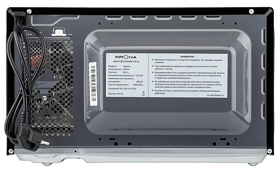 Микроволновая печь Krona QUANTUM 44 BL/IX фото 6 Микроволновая печь Krona QUANTUM 44 BL/IX preview 6