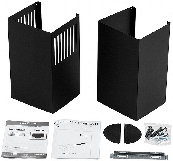 Вытяжка Krona GABRIELE 600 black PB preview 6