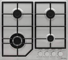 Газовая варочная панель Krona NEBEL 60 IX W