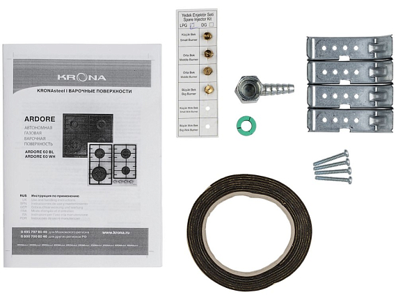 Варочная панель Krona ARDORE 60 WH preview 7