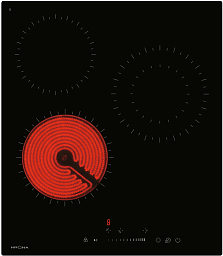 Варочная панель Krona ZAUBER 45 BL 1DZTS