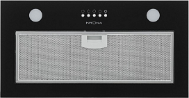 Вытяжка Krona LUISA 600 GLASS BLACK PB