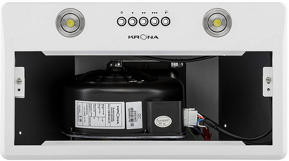 Вытяжка Krona ALBA 600 white PB preview 9