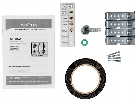 Варочная панель Krona ORTICA 60 IX preview 3