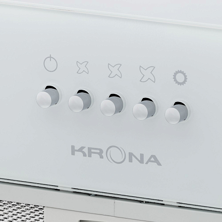 Вытяжка Krona WERMUT 600 DN WHITE PB preview 8