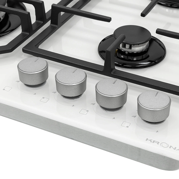 Газовая варочная панель Krona NEBEL 60 WH W preview 5