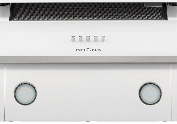 Вытяжка Krona IRIDA 600 WHITE PB preview 5