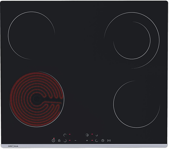 Варочная панель Krona LUNA 60 BL/S K preview 1