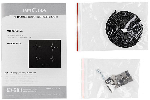 Варочная панель Krona VIRGOLA 60 BL preview 4