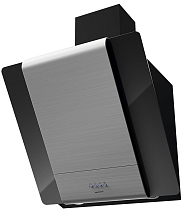 Вытяжка Krona TALLI 600 INOX/BLACK GLASS 3P