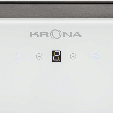 Вытяжка KRONA SELINA 600 GLASS white S preview 3