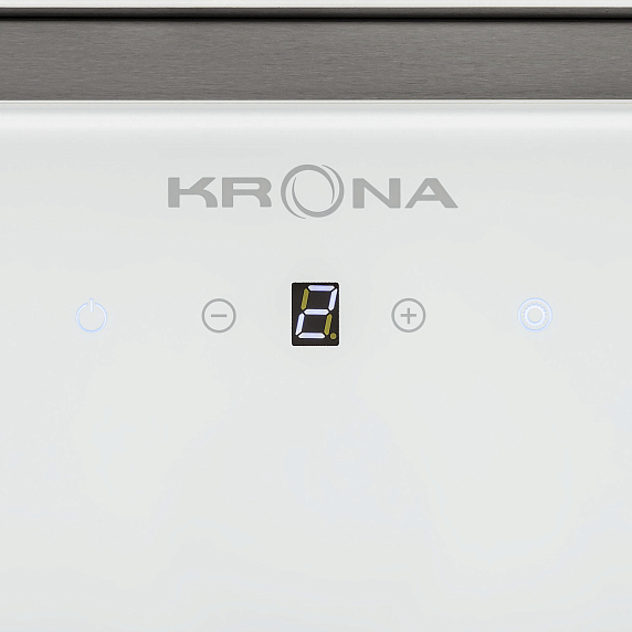 Вытяжка KRONA SELINA 600 GLASS white S preview 3