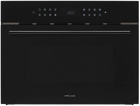 Встраиваемая микроволновая печь Krona ONYX 45H mw BL/BL preview 1