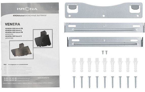 Вытяжка Krona VENERA 900 BLACK PB preview 11